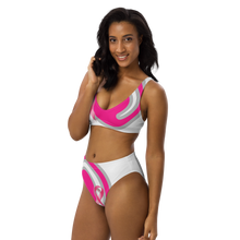 Breast Cancer Survivor Recycled high-waisted bikini
