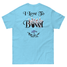 I Love to Bowl Men's classic tee