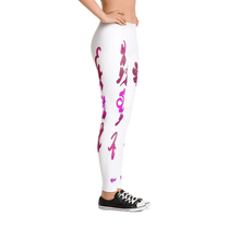 Why Say It "Just Wear It" Pretty Pink Petal Splash Leggings