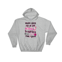 Eye Am Not Scared to Fight Back (Pinkoween) Hooded Sweatshirt