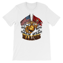 USMC Marines United States & Semper Fidelis Unisex Short Sleeve T-shirt