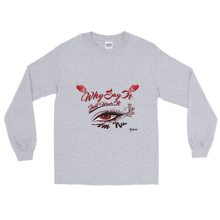 Why Say It Just Wear It "Eye Am Nu" (Red) Long Sleeve T-Shirt