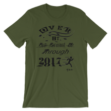 Over It "Fast Forward Me" 2017 Black Letters Unisex short sleeve t-shirt