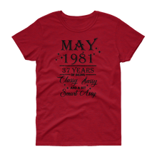 May 1981 (Black Lts) Women's short sleeve t-shirt