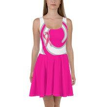 Breast Cancer Survivor "It Hot Pink for a Cure" Skater Dress