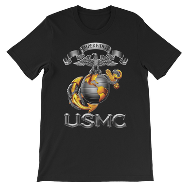 Semper Fidelis USMC Unisex Short Sleeve T-Shirt