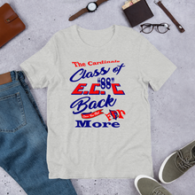 E.C Central Class of "88" Short-Sleeve Unisex T-Shirt (DTG-BC) - Siver or Altheltic  Heather.