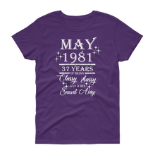May 1981  - (White Lts) Women's short sleeve T-shirt