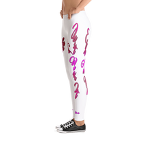 Why Say It "Just Wear It" Pretty Pink Petal Splash Leggings