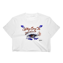 Eye Am Nu "America is Red, White & Blue" Women's Crop Top