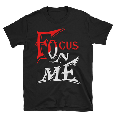 Focus On Me 2 (Red & white Lt) Short-Sleeve Unisex T-Shirt