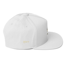 "Eye Am Nu" Shining Yellow Sunlight Flat Bill Cap