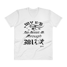 Over It "Fast Forward Me" 2017  Unisex/Men V-Neck T-Shirt