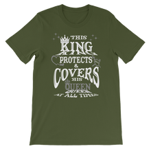 This King Protects & Covers His Queen (Grey Highlight) Short-Sleeve Unisex T-Shirt