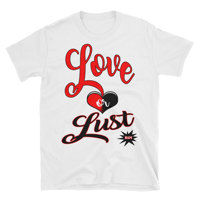 Love or Lust - BAM (Black & Red lt) Short-Sleeve Unisex T-Shirt