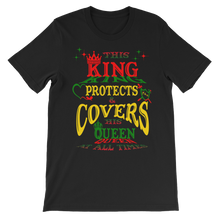 This King Protects & Covers His Queen RBGG Unisex short sleeve t-shirt