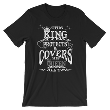 This King Protects & Covers His Queen (Grey Highlight) Short-Sleeve Unisex T-Shirt