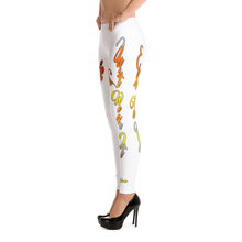 Why Say It "Just Wear It" SunShine Yellow Taney Orange Platinum Grey Leggings