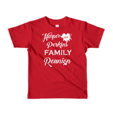Harper Perkins Family Reunion (#UrbanKnight) Edition Short sleeve kids t-shirt
