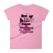 Boo To Breast Cancer (Pinkoween) Women's short sleeve t-shirt