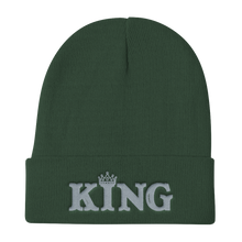 King Knit Beanie (Grey Lt)