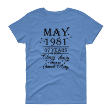 May 1981 (Black Lts) Women's short sleeve t-shirt