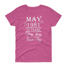 May 1981  - (White Lts) Women's short sleeve T-shirt