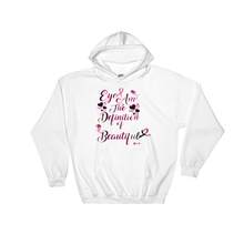 Eye Am The Definition of Beautiful (Breast Cancer Think Pink) Hooded Sweatshirt