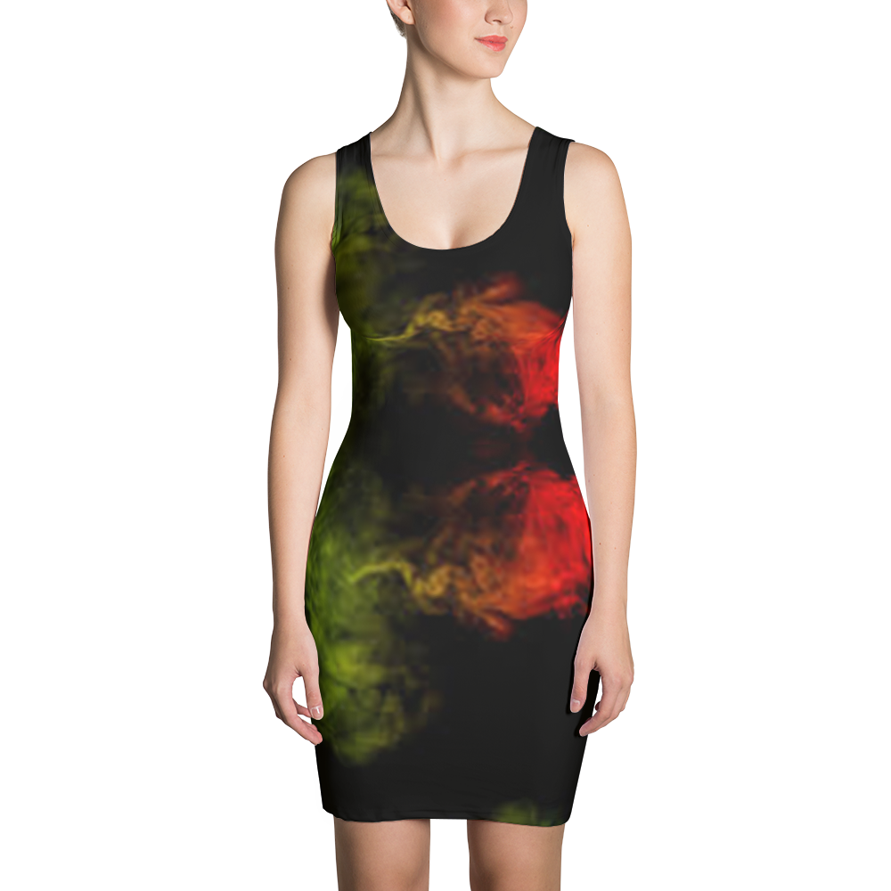 Red Black & Green Beauty Dress "Eye Am Nu" Designs & More Red Black & Green Beauty Dress "Eye Am Nu" Designs & More