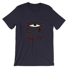 "Eye Am Nu" (TM) Unisex short sleeve t-shirt