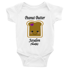 Peanut Butter - Jayden (Makhi) 2 FB Infant Bodysuit