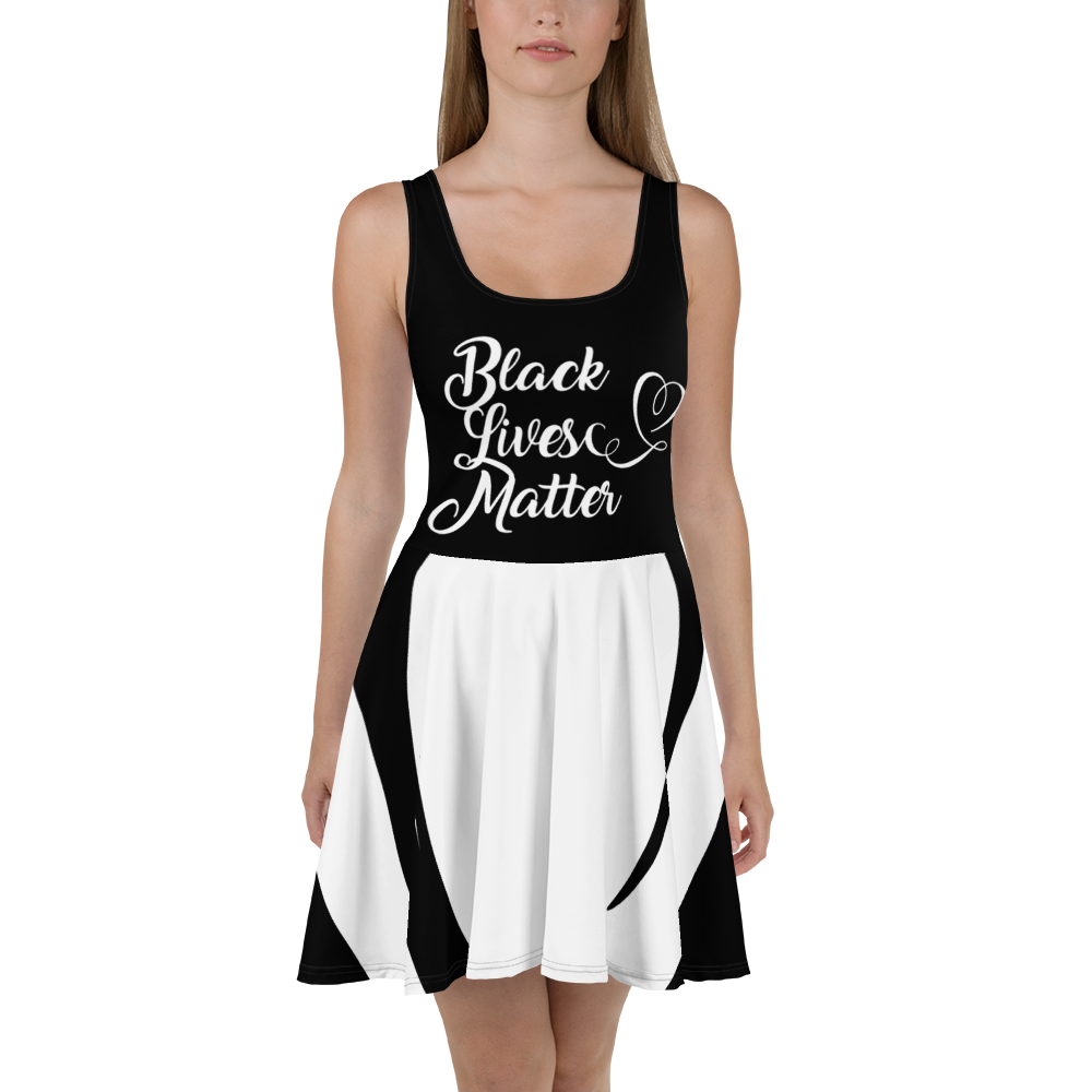 Black Lives Matter Love Skater Dress