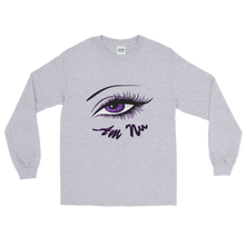 "Eye Am Nu" Long Sleeve T-Shirt (Purple)