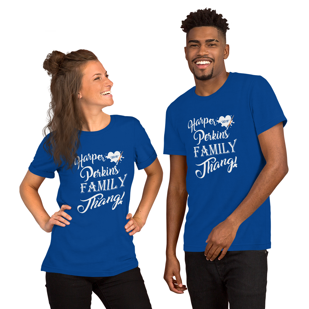Harper Perkins Family Thang! 2 Short-Sleeve Unisex T-Shirt (DTG - BC)