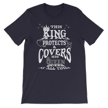 This King Protects & Covers His Queen (Grey Highlight) Short-Sleeve Unisex T-Shirt