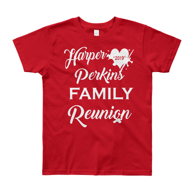 Harper - Family Reunion American Apparel 2201W Youth Fine Jersey Short Sleeve T-Shirt