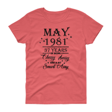 May 1981 (Black Lts) Women's short sleeve t-shirt
