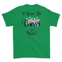I Love To Bowl Short-Sleeve T-Shirt