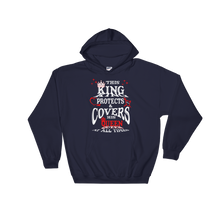 This King Protects & Covers His Queen Hooded Sweatshirt