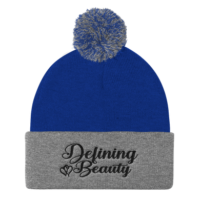 Defining Beauty Pom Pom Knit Cap