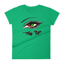 "Eye Am Nu" (TM) Women's short sleeve t-shirt