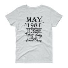 May 1981 (Black Lts) Women's short sleeve t-shirt