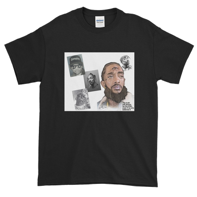 Nipsey, Eazy E, Biggie, Snoop Short-Sleeve T-Shirt