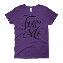 Focus On Me (Black Lt) Women short sleeve t-shirt
