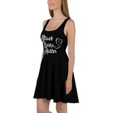 Black Lives Matter "Black Beauty Love" Skater Dress