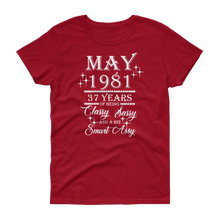 May 1981  - (White Lts) Women's short sleeve T-shirt