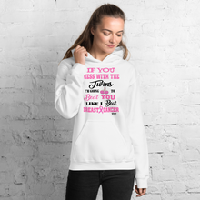 If You Mess with the Twins"Breast Cancer"  Unisex Hoodie