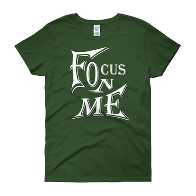 Focus On Me - 2 (White Lt) Women short sleeve t-shirt