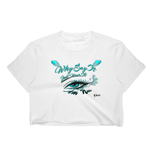 Eye Am Nu "Blue Skies" Women's Crop Top