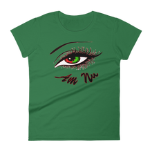 "Eye Am Nu" (TM) Women's short sleeve t-shirt